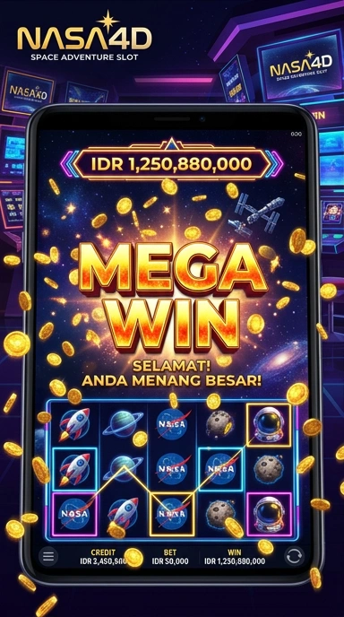 Tampilan antarmuka aplikasi nasa4d yang bersih dan sederhana.